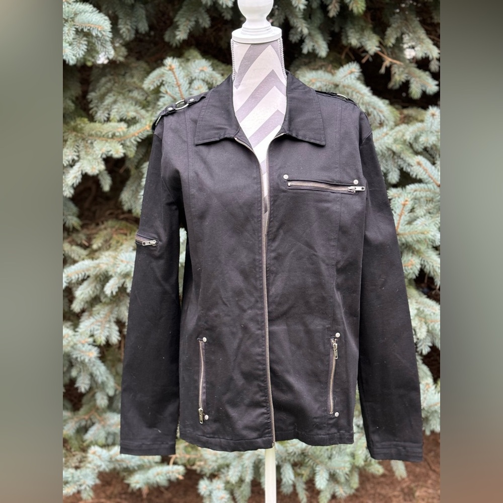Lip service goth bondage jacket